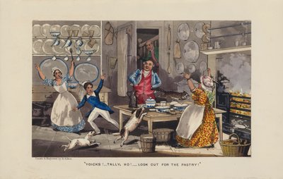 Chaos dans la cuisine - Henry Thomas (after) Alken