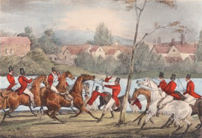 Mytton nage dans la Severn à Uppington Ferry, "Celui qui se dit sportif, qu