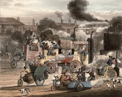 Vue de Whitechapel Road, de 