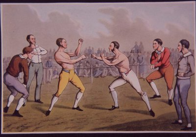 Combat de boxe à mains nues - Henry Thomas Alken