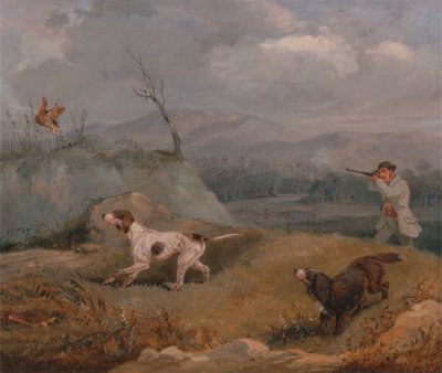 Chasse au tétras - Henry Thomas Alken