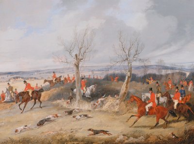 Scène de chasse : En pleine course - Henry Thomas Alken