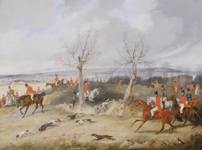 Scène de chasse, En pleine course - Henry Thomas Alken