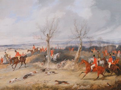 Scène de chasse : En pleine course - Henry Thomas Alken