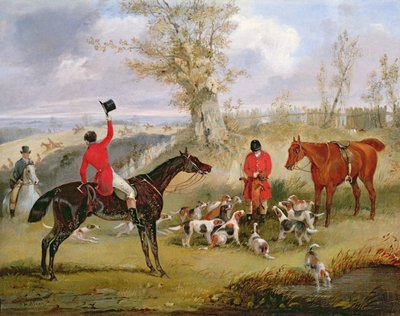 Scène de chasse : la mort - Henry Thomas Alken