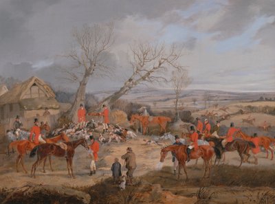 Scène de chasse : La mise à mort - Henry Thomas Alken