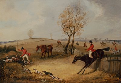 Par-dessus la clôture - Henry Thomas Alken