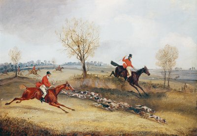 Par-dessus la clôture - Henry Thomas Alken