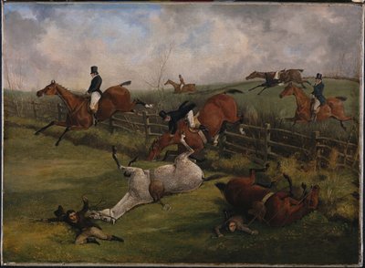 Le Grand Steeplechase du Leicestershire, 12 mars 1829 : Une scène riche et telle qu