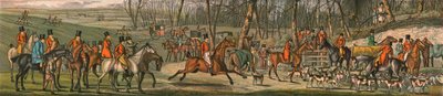 La chasse - Le rendez-vous, 1820, 1890 - Henry Thomas Alken