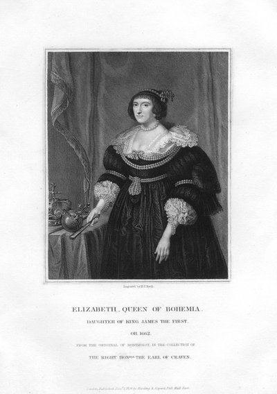 Élisabeth, électrice palatine et reine de Bohême, 1834 - Henry Thomas Ryall