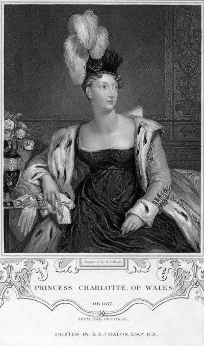 Princesse Charlotte Augusta de Galles, 19e siècle - Henry Thomas Ryall