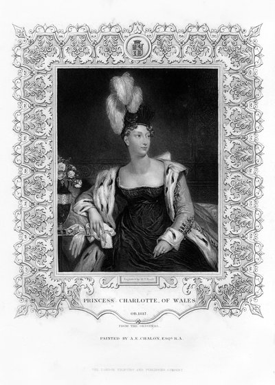 Princesse Charlotte Augusta de Galles, 19e siècle - Henry Thomas Ryall