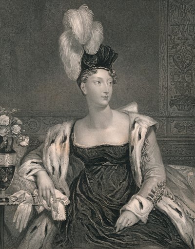 Princesse Charlotte, de Galles, vers 1817, début-milieu du 19ème siècle - Henry Thomas Ryall