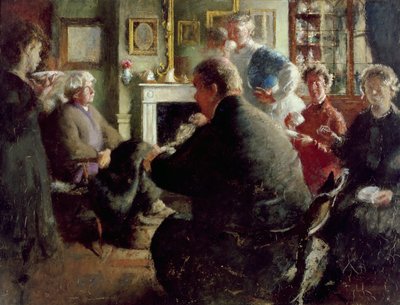 Steer à la maison, 109 Cheyne Walk (la veille de Noël) vers 1929-30 - Henry Tonks