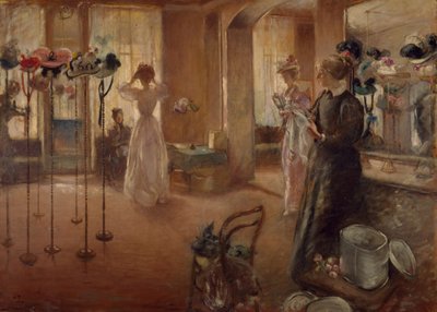 La boutique de chapeaux, 1892 - Henry Tonks