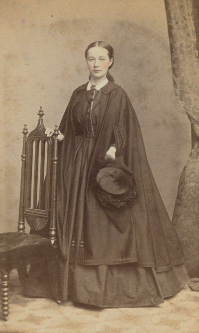 Portrait carte-de-visite de Carrie N. Lacy - Henry Ulke