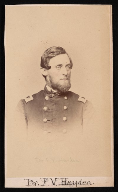 Portrait de Ferdinand Vandeveer Hayden - Henry Ulke