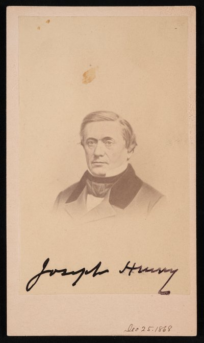 Portrait de Joseph Henry 1797-1878, 1868 - Henry Ulke