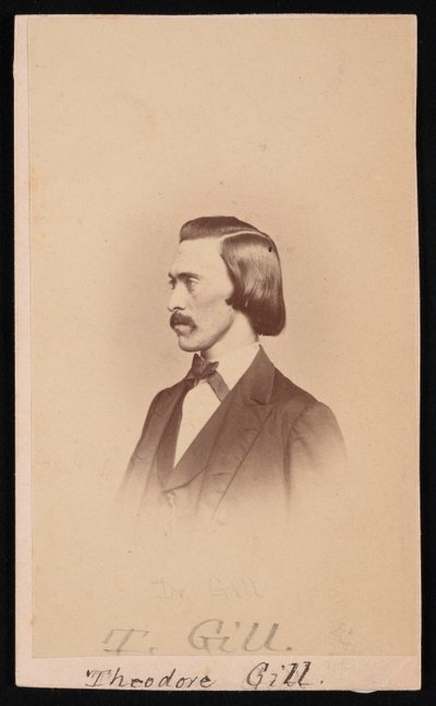 Portrait de Theodore Nicholas Gill 1837-1914, entre 1865 et 1870 - Henry Ulke