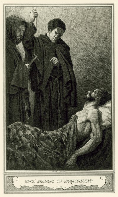 Le Diable Blanc par John Webster : La Mort de Brachiano - Henry Weston Keen