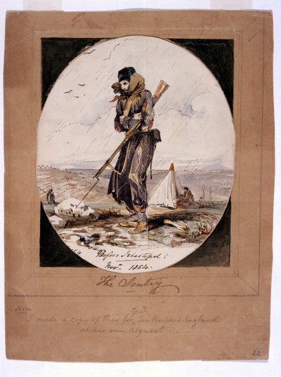 La sentinelle, avant Sébastopol, 1854 - Henry Wilkinson