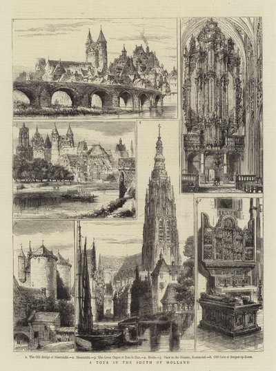 Un tour dans le sud de la Hollande - Henry William Brewer