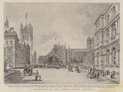 Une suggestion au Conseil du comté de Londres - Henry William Brewer