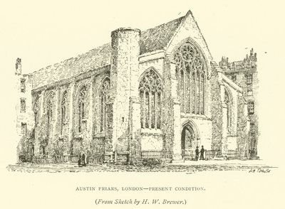 Austin Friars, Londres, état actuel - Henry William Brewer