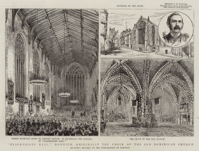 Blackfriars Hall, Norwich, anciennement le Chœur de l