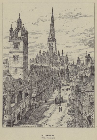 Cheapside, depuis l