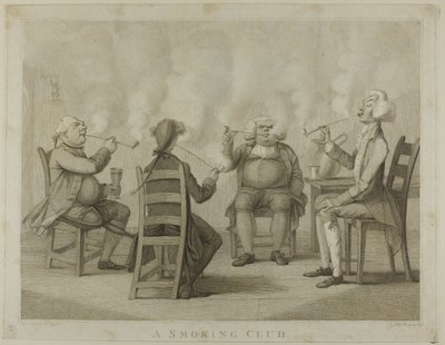 Un club de fumeurs - Henry William Bunbury