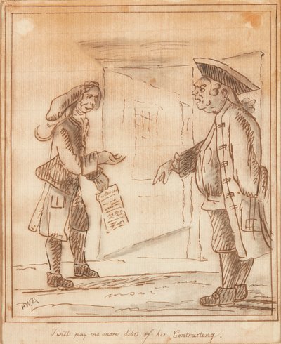 Je ne paierai plus ses dettes - Henry William Bunbury