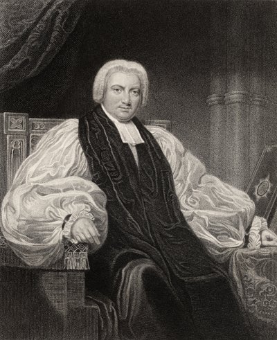 Évêque Henry Ryder, gravé par T. Woolnoth, de 