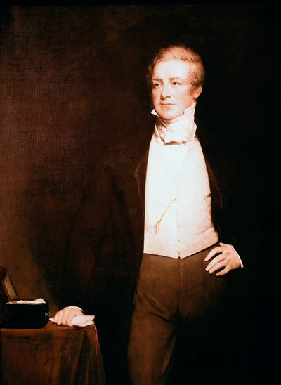 Portrait de Sir Robert Peel - Henry William Pickersgill