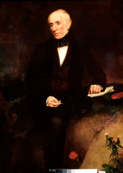 Portrait de William Wordsworth (1770-1850), poète britannique - Henry William Pickersgill