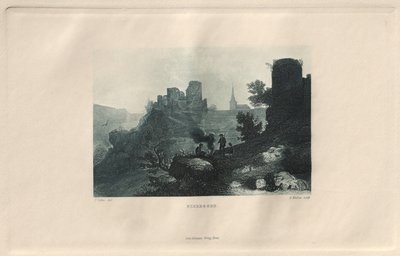 Das Malerische und Romantische Rheinland: Niedeggen, 1928 - Henry Winkles