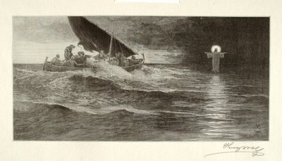 Le Christ marchant sur la mer - Henry Wolf