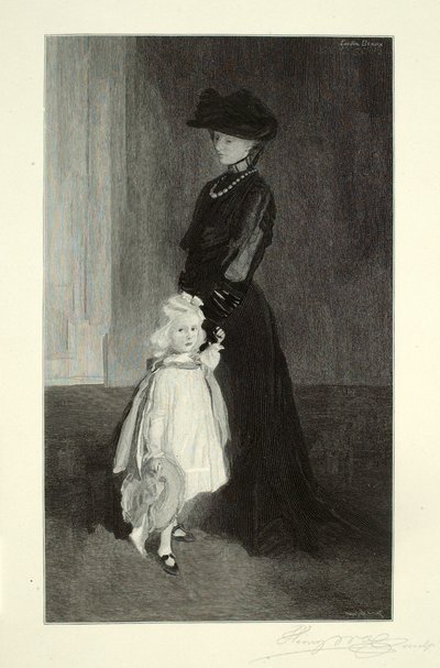 Christina (mère et fille) - Henry Wolf
