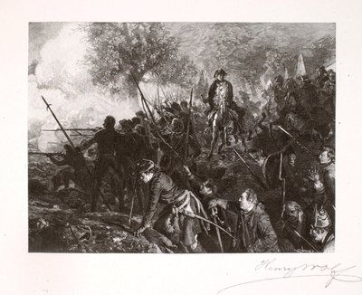 Frederick et ses hommes à Hochkirch - Henry Wolf
