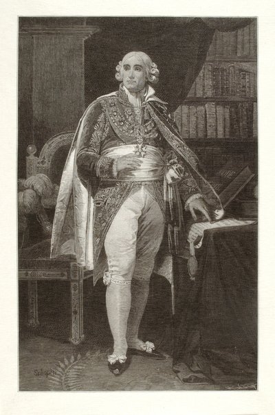 Jean Jacques Regis de Cambacérès, duc de Parme - Henry Wolf