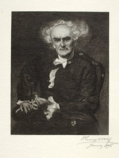 Joseph Jefferson dans le rôle du "Dr Pangloss". - Henry Wolf