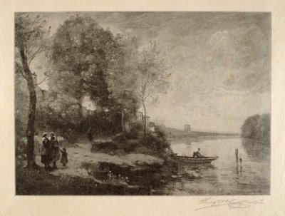 La Riviere a la Tour Lointaine - Henry Wolf