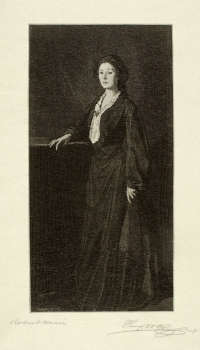 Portrait de Mme Henri - Henry Wolf