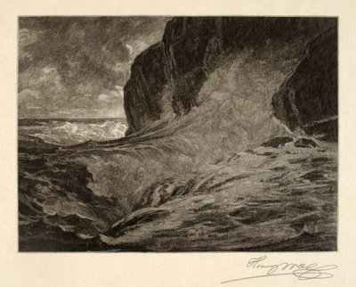 La côte du Maine (The Onrush) - Henry Wolf