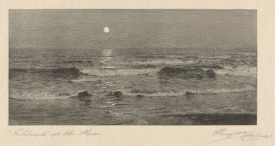 Le Crépuscule - Henry Wolf, after Alexander Harrison