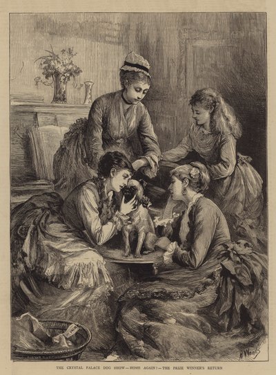 Le Salon du chien du Crystal Palace, De retour à la maison!, le retour du gagnant du prix - Henry Woods