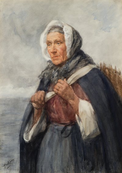 Une poissonnière de Newhaven - Henry Wright Kerr