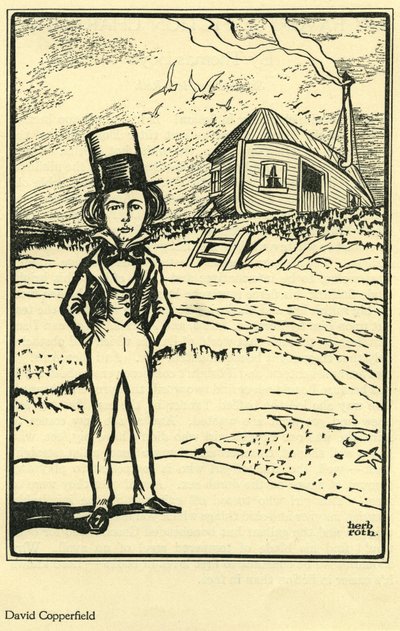 David Copperfield, de Mon personnage de fiction préféré par Thomas Boyd, dans The Bookman - Herb Roth