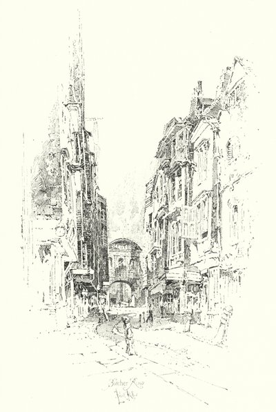 Butcher Row, Londres - Herbert (after) Railton
